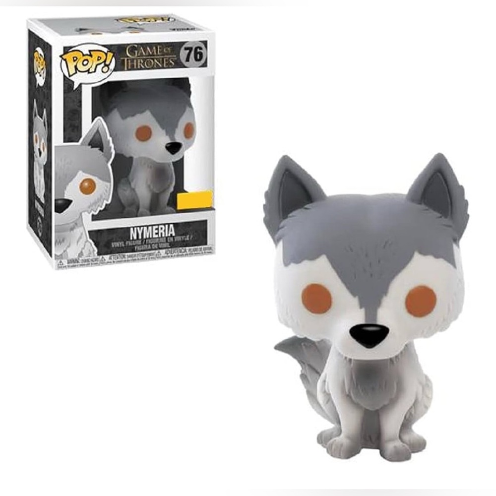 Funko Pop Game of Thrones HBO Dierwolves Ghost #19 and Nymeria #76 HT Exclusive - Picture 4 of 8